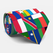世界の国旗 ネクタイ (ロール)