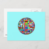 世界の国旗 ポストカード (正面/裏面)