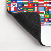 世界の国旗 マウスパッド (コーナー)