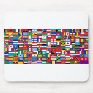 世界の国旗 マウスパッド