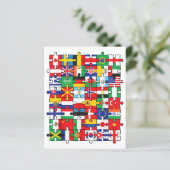 世界の国旗 国際旗 (スタンド正面)