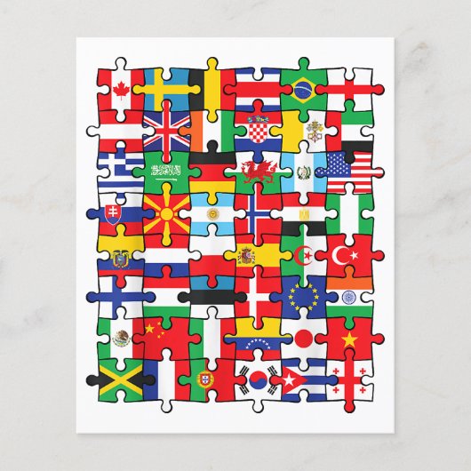 世界の国旗 国際旗 (正面)