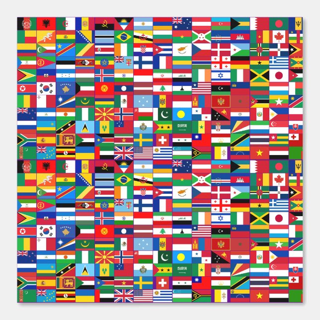 世界の国旗 壁紙 (正面)