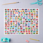 世界の国旗 薄葉紙 (クラフト)