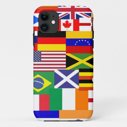 世界の国旗 Case-Mate iPhoneケース (裏面)