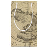 世界の土地の表面 スモールペーパーバッグ (正面)