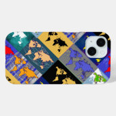 世界の地図書 Case-Mate iPhoneケース (裏面 (横))