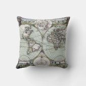 世界の地図 クッション (裏面)