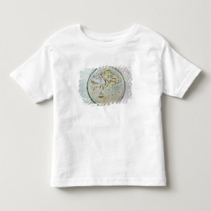 世界の地図 トドラーTシャツ
