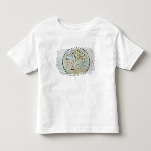 世界の地図 トドラーTシャツ (正面)