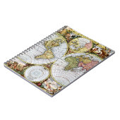 世界の地図 ノートブック (左側)