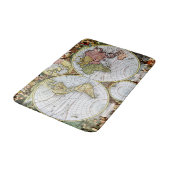 世界の地図 バスマット (アングル)