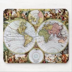 世界の地図 マウスパッド