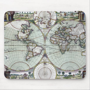 世界の地図 マウスパッド