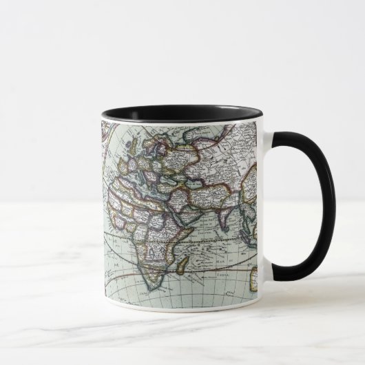 世界の地図 マグカップ (右)