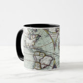 世界の地図 マグカップ (正面左)
