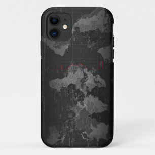世界の地図 iPhone 11 ケース