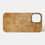 世界の地図 iPhoneケース (裏面横)