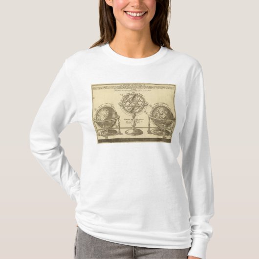 世界の地球 Tシャツ (正面)