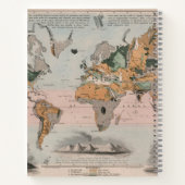 世界の地質図 ノートブック (裏面)