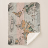 世界の地質地図 シェルパブランケット (正面)