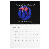 世界の壁掛けカレンダー2015年の旗 カレンダー (2月 2026)