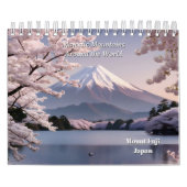 世界の大山脈 カレンダー (カバー)