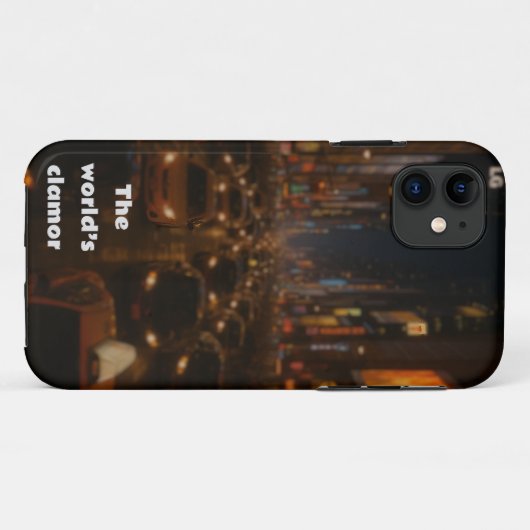 世界の大騒ぎ Case-Mate iPhoneケース (裏面(横))