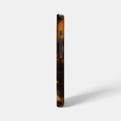 世界の大騒ぎ iPhoneケース (左側面)