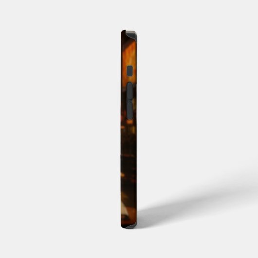 世界の大騒ぎ iPhoneケース (左側面)