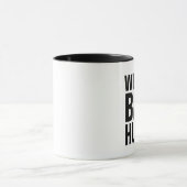 世界の夫の最高のハビーコーヒーマグ マグカップ (中央)