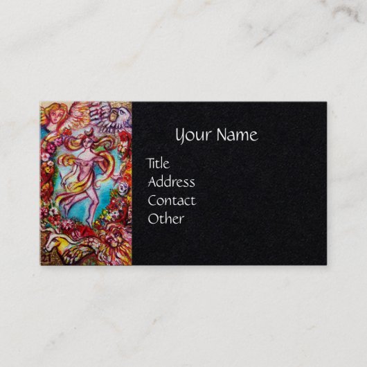 世界の失った影の石 名刺 (正面)