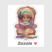 世界の女の子たち読 – エリトリア シール (シート)