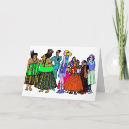 世界の女性- 6 カード