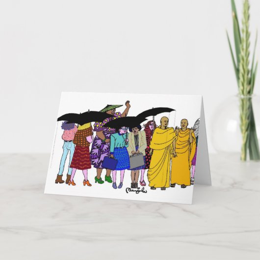 世界の女性- 7 カード (正面)