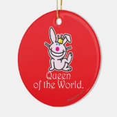 世界の女王 セラミックオーナメント (左)