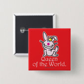 世界の女王 缶バッジ (正面&裏面)