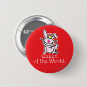 世界の女王 缶バッジ (正面&裏面)