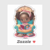 世界の女読の子 – Liberia シール (シート)