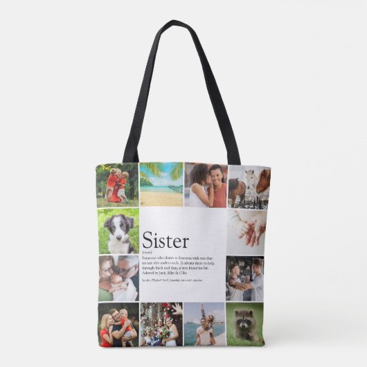 世界の姉妹最高の定義12写真 トートバッグ (裏面)