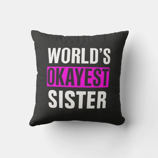 世界の姉 クッション (裏面)