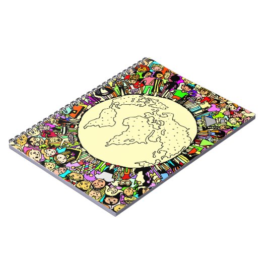 世界の子どもたち ノートブック (左側)