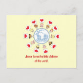 世界の子どもたち ポストカード (正面)