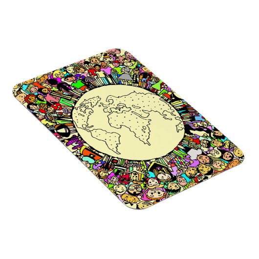 世界の子どもたち マグネット (右側)