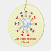 世界の子供 セラミックオーナメント (左)