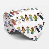 世界の子供 ネクタイ (ロール)
