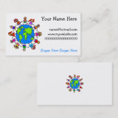 世界の子供 名刺 (正面/裏面)