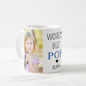 世界の孫最高の名ポップ・アートの2フォトコラージュ コーヒーマグカップ (正面左)