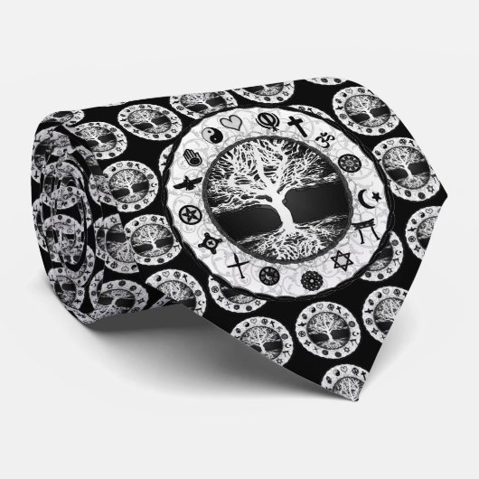 世界の宗教の平和 ネクタイ (ロール)