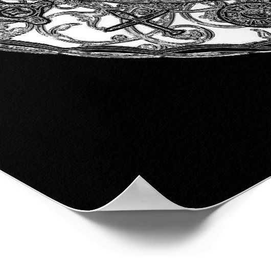 世界の宗教の木 ポスター (角)